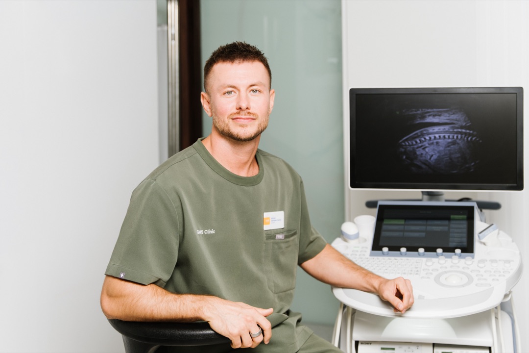 Mikhail Derebenchenko, obstetrician-gynecologist at GMS Clinic Dubai